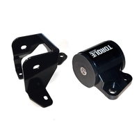 Torque Solution Billet Aluminum Left Engine Mount (2 Bolt): 96-00 Honda Civic EK B/D-Series