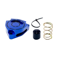 Torque Solution Blow Off BOV Sound Plate (Blue) 11+ Hyundai Veloster Turbo