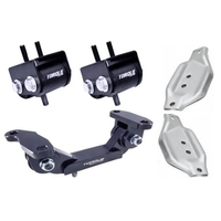 Torque Solution Engine/Transmission Mount Kit w/ OEM Mount Plates: 02-14 Subaru WRX / 04+ STI