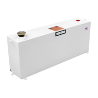 Tradesman Steel Rectangular Liquid Storage Tank (Full Size) - White