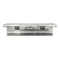 Tradesman Aluminum Single Lid Cross Bed Truck Tool Box (70in.) - Brite