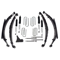 Tuff Country 86-97 Ford F-350 4x4 Standard & Crewcab 4in Lift Kit w/Rear Leaf Springs (No Shocks)