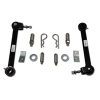 Tuff Country 97-06 Jeep Wrangler TJ Front Sway Bar Quick Disconnects Pair