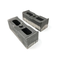 Tuff Country 01-10 Chevy Silverado 2500HD/3500 4wd 2in Cast Iron Lift Blocks Pair