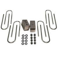 Tuff Country 03-13 Dodge Ram 2500 4wd (w/3.5in or 4in Rear axle) 4in Rear Block & U-Bolt Kit