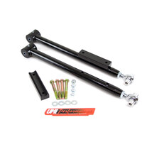 UMI Performance 91-96 Impala SS Adjustable Extended Length Lower Control Arms- Rod Ends