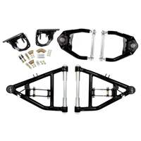 UMI Performance 73-87 GM C10 CornerMax A-Arm Kit - Black