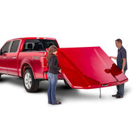 UnderCover 14-18 Chevy Silverado 1500 (19 Legacy) 6.5ft Elite Smooth Bed Cover - Black Textured