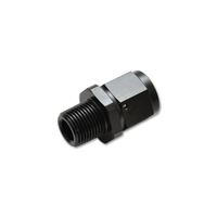 Vibrant -12AN to 3/4in NPT Female Swivel Straight Adapter Fitting