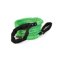 Voodoo Offroad 2.0 Santeria Series 7/8in x 20 ft Kinetic Recovery Rope with Rope Bag - Green