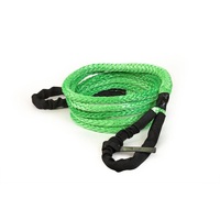 Voodoo Offroad 2.0 Santeria Series 3/4in x 20 ft Kinetic Recovery Rope with Rope Bag - Green