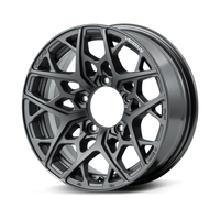 Versus 16x5.5 / +20 ET / 5x139.7 BP VV25MX  - Matte Super Dark Gunmetal