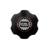 Wehrli 98.5-21 Cummins Billet Aluminum Black Anodized Oil Fill Cap