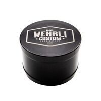 Wehrli 2017+ Chevrolet 6.6L L5P Duramax Intake Resonator Delete Plug - Black Anodized