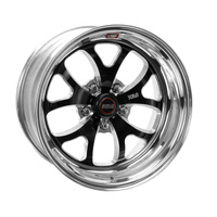 Weld S76 17x10 / 5x4.5 BP / 7.8in. BS Black Wheel (Medium Pad) - Non-Beadlock