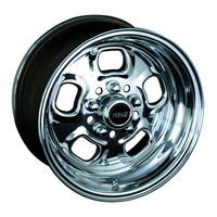 Weld Rodlite 15x10 / 5x4.5 & 5x4.75 BP / 5.5in. BS Polished Wheel - Non-Beadlock