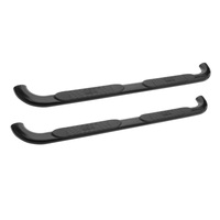 Westin 2003-2013 Chevrolet/GMC Avalanche 1500 w/out cladding Platinum 4 Oval Nerf Step Bars - Black