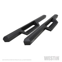 Westin 19-20 Chevrolet Silverado / GMC Sierra 1500 HDX Drop Nerf Step Bars - Textured Black