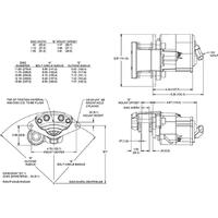 Wilwood 1.10 Rotor EPB1 Caliper R/H Red