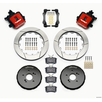 Wilwood Combination Parking Brake Rear Kit 12.88in Red Honda S2000