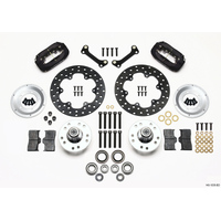 Wilwood Forged Dynalite Front Drag Kit Drilled Rotor 82-92 Camaro/Firebird