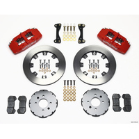 Wilwood Dynapro 6 Front Hat Kit 12.19in Red 90-99 Civic w/240 mm Disc