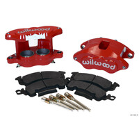 Wilwood D52 Front Caliper Kit - Red 2.00 / 2.00in Piston 1.04in Rotor