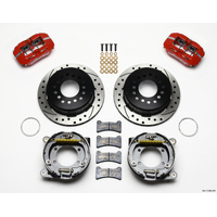 Wilwood Dynapro Low-Profile 11.00in P-Brake Kit Drill-Red 93-97 Camaro/Firebird 2.75in Offset