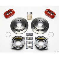 Wilwood Dynapro Low-Profile 11.00in P-Brake Kit - Red 93-97 Camaro/Firebird 2.75in Offset