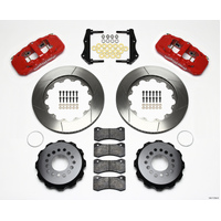 Wilwood AERO4 Rear Kit 14.25in Red 2006-10 Magnum/Challngr/Chrgr/300C