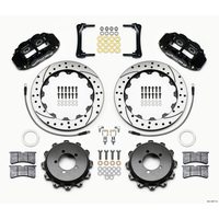 Wilwood Narrow Superlite 4R Rear Kit 12.88in Drilled 2012-Up Toyota / Scion FRS w/Lines