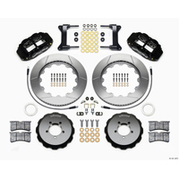 Wilwood Narrow Superlite 6R Front Hat Kit 14.00in 1999-2012 Subaru WRX w/Lines