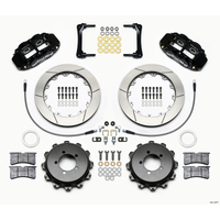 Wilwood Narrow Superlite 4R Rear Kit 12.88in 2008-2012 Subaru WRX w/Lines