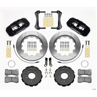 Wilwood AERO6 Front Hat Kit 14.00 2005-2014 Mustang w/ BMR Suspn. w/Lines