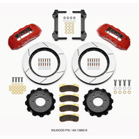 Wilwood TX6R Front Kit 15.50in Red 2010-Up Ford F150 (6 lug)