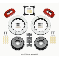 Wilwood Narrow Superlite 4R RearTruck Kit 14.25in Red 2012-Up Ford F150 (6 lug)