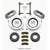 Wilwood TX6R Front Kit 15.00in Clear Ano 2011-2015 GM Truck/SUV 2500