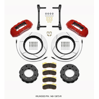 Wilwood TX6R Front Kit 15.00in Red 2011-2015 GM Truck/SUV 2500