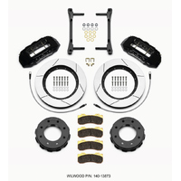 Wilwood TX6R Front Kit 15.00in Black 2011-2015 GM Truck/SUV 2500