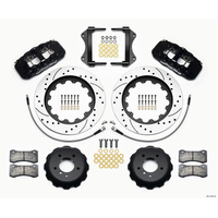 Wilwood AERO6 Front Hat Kit 15.00 Drilled 2007-2011 BMW E90 Series w/Lines