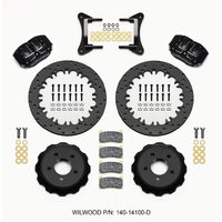 Wilwood Dynapro Radial Front Drag Kit 12.90in Drilled 2015-Up Mustang