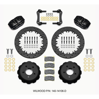 Wilwood Dynapro Radial Rear Drag Kit 12.90in Drilled 2015-Up Mustang