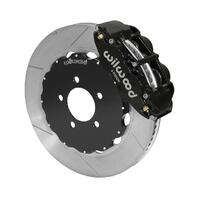 Wilwood 03-11 Crown Victoria Forged Narrow Superlite 6R Front Brake Kit w/ Slotted GT Rotor