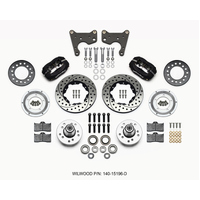 Wilwood Forged Dynalite Front Kit 11.00in Drilled 65-72 CDP C Body -Drum