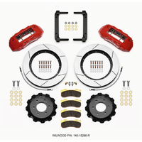 Wilwood TX6R Front Kit 15.50in Red 2004-08 Ford F150 - 4WD