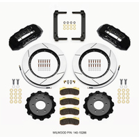 Wilwood TX6R Front Kit 15.50in Black 2004-08 Ford F150 - 4WD