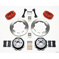 Wilwood Dynapro Rear Kit 12.19in Red Subaru Impreza WRX