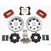 Wilwood Dynapro Radial Front Kit 12.19in Drilled Red Mini Cooper