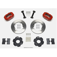 Wilwood Forged Dynalite Front Hat Kit 11.00in Red Integra/Civic w/Fac.240mm Rtr