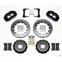 Wilwood Narrow Superlite 6R Front Hat Kit 13.06in Drilled 2005-2014 Mustang